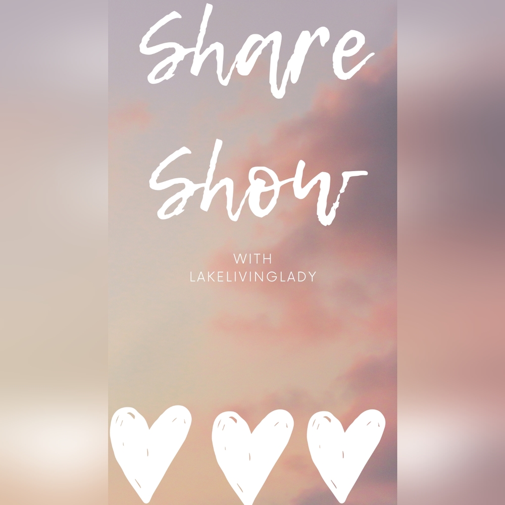 LIKE THIS LISTING FOR WHEN I GO LIVE SHARE SHOW 🤗🤗🤗